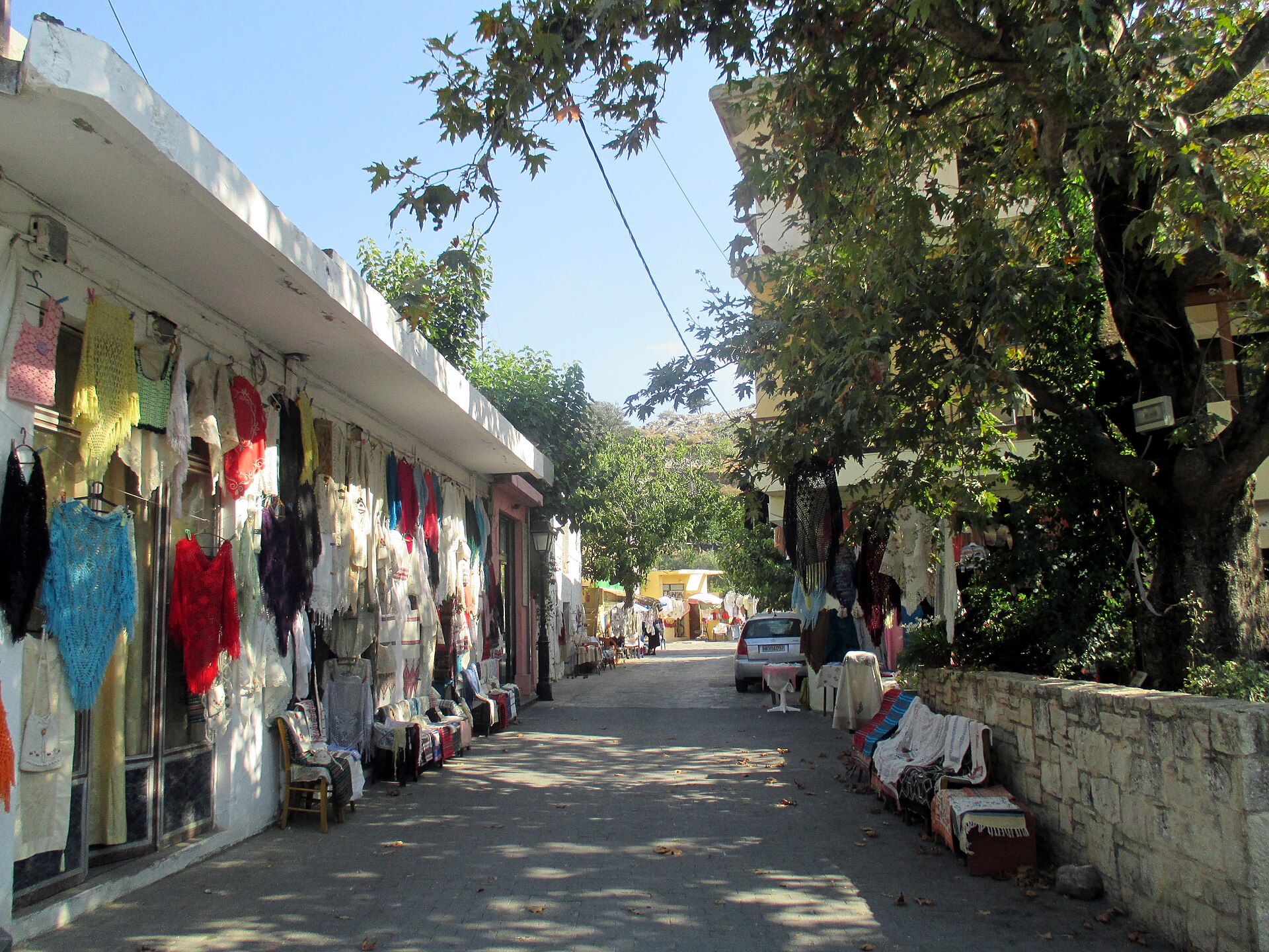 Anogeia, traditional mountain village in Crete